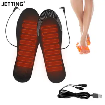 USB Стелки За Обувки С Топъл басейн, Топли Чорапи За Краката, Мат, Електрически Нагревающиеся Стелки, Миещи Топли Топлинни Стелки, Унисекс, Затопляне Стелки