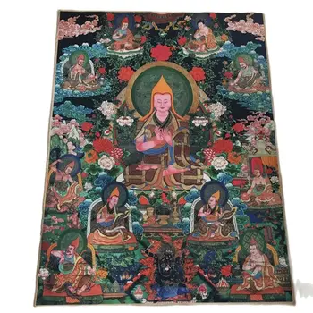 Беше закупен непальское предене тибетски Буда Тханка, и е създадена от будистка живопис на храма Xuan Bian. 0